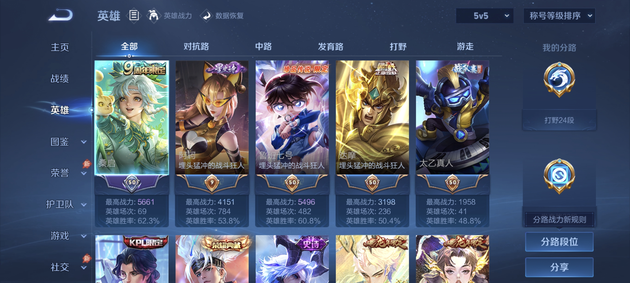 WZMMN4674699王者荣耀账号详情图12