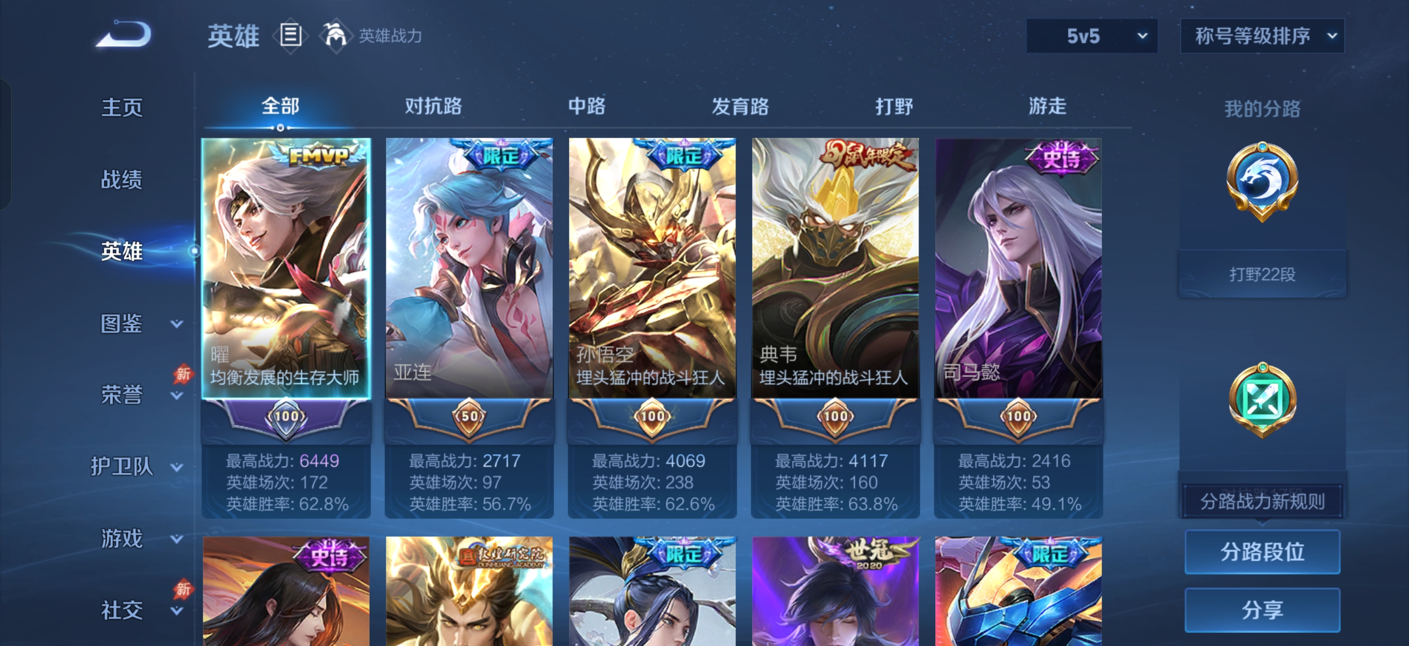 WZQM4747867王者荣耀账号详情图7